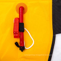 PFD inflatable belt pack waist life jacket with single chamber